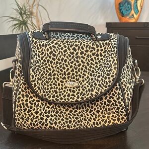 Daisy Fuentes Leopard Print Travel Bag